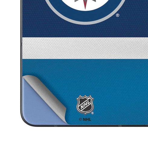 NHL Winnipeg Jets Alternate Jersey Galaxy Z Fold5 5G Skin